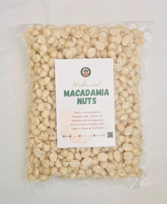Natural Macadamia Nuts 500g, 1kg Big Bags