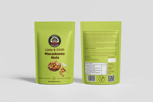Lime and Chilli Macadamia Nuts - 125g